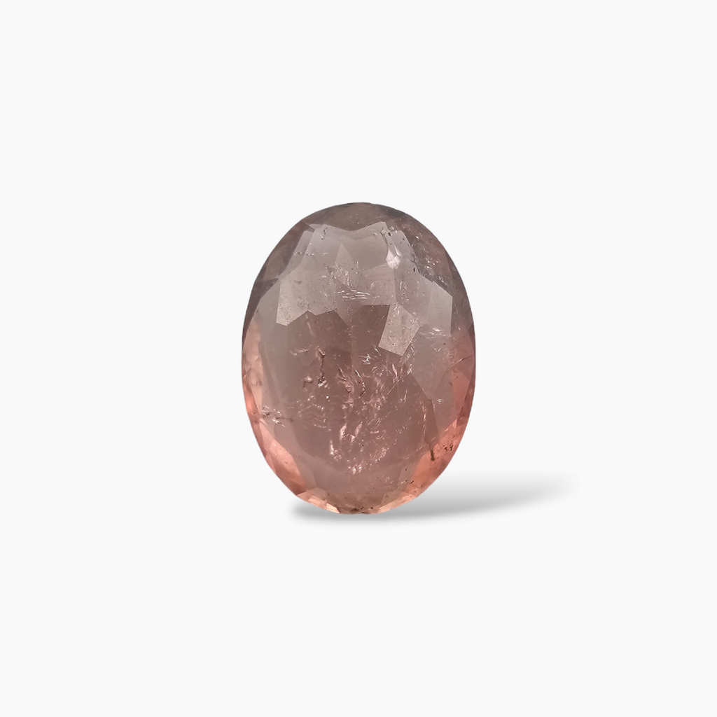 Natural Orange Tourmaline Gemstone in Oval Shape 2.05 Carats