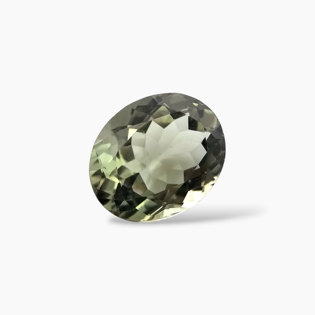 Natural Green Tourmaline Gemstone Oval Cut in 3.36 for Sale