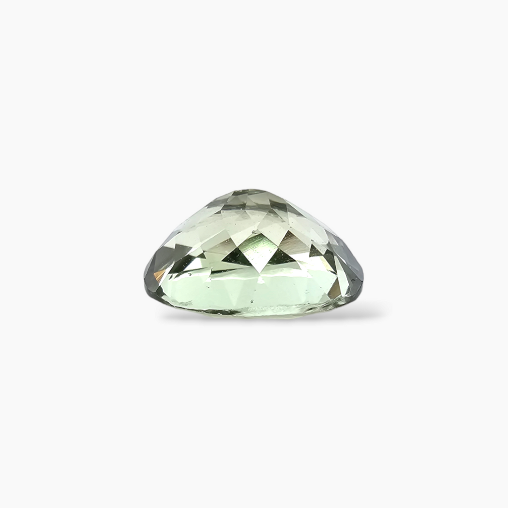 Natural Green Tourmaline Gemstone Oval Cut in 3.36 for Sale