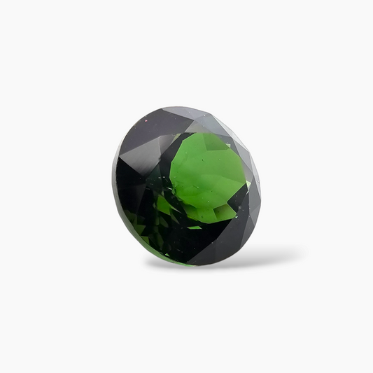 Natural Green Tourmaline Gemstone in Round Shape 4.60 Carats