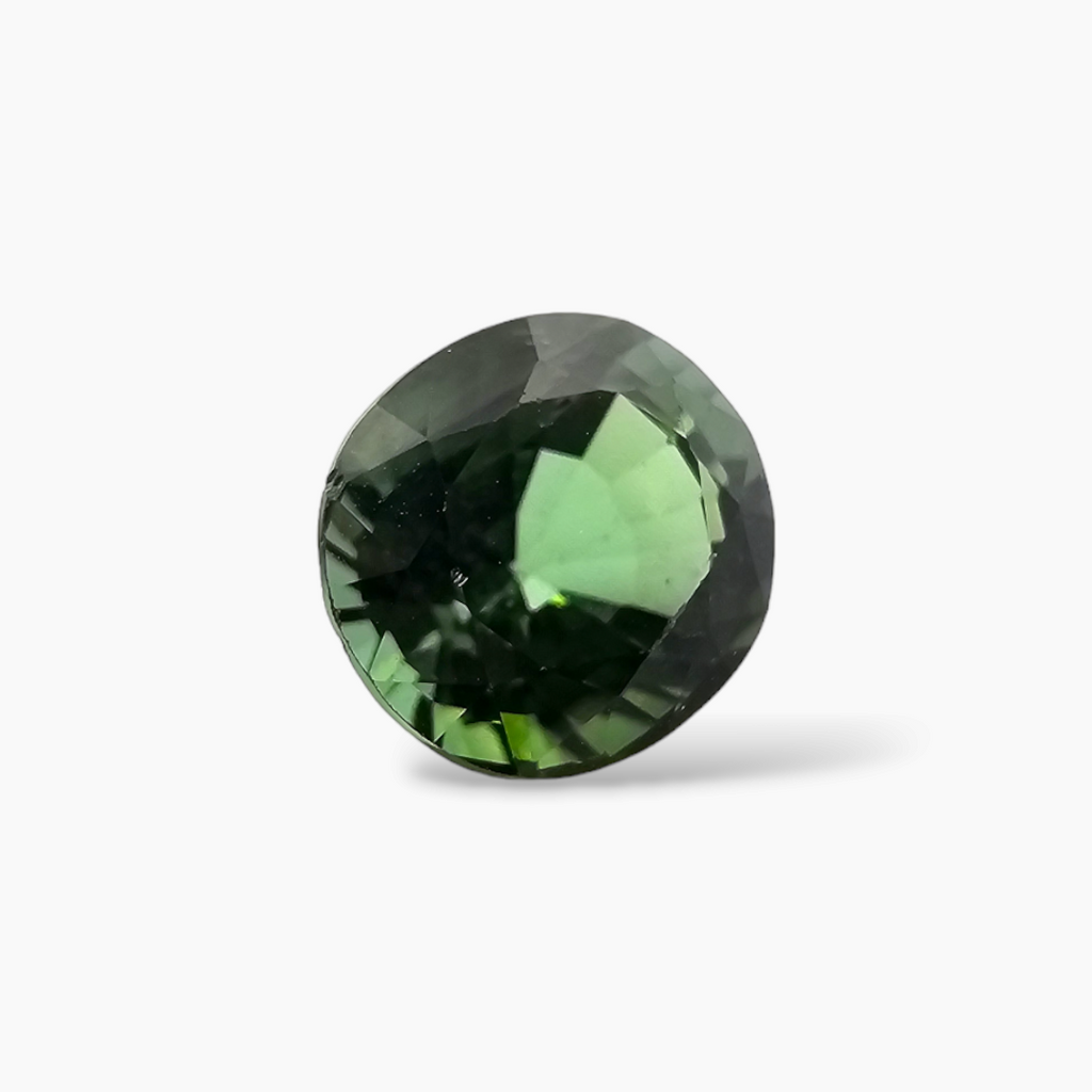 Natural Green Tourmaline Gemstone Round Cut 2.13 Carats in Round Cut