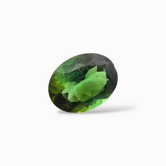 Natural Green Tourmaline in Oval Shape with 1.93 Carats for Sale