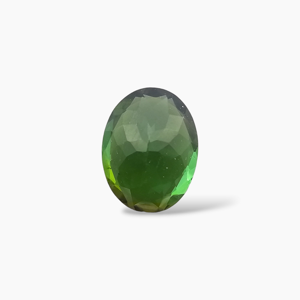 Natural Green Tourmaline in Oval Shape with 1.93 Carats for Sale