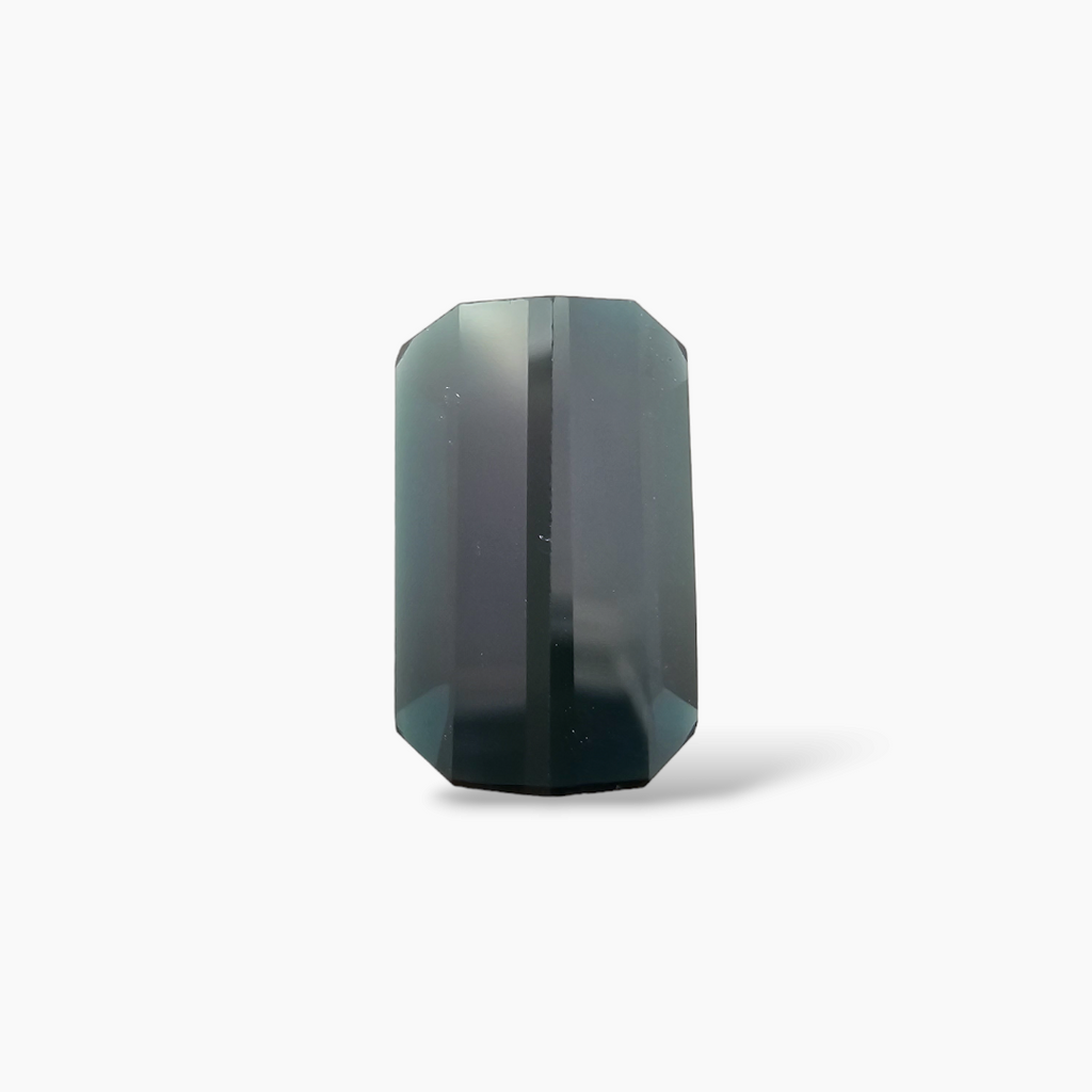 Natural Green Tourmaline in Emerald Shape 6.84 Carats African Gemstone