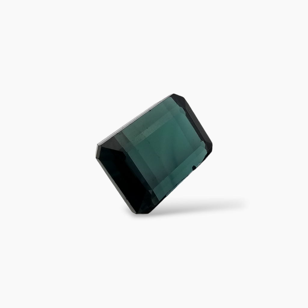 Natural Green Tourmaline in Emerald Cut 6.94 Carats for Sale