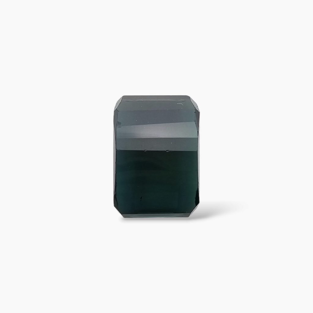 Natural Green Tourmaline in Emerald Cut 6.94 Carats for Sale