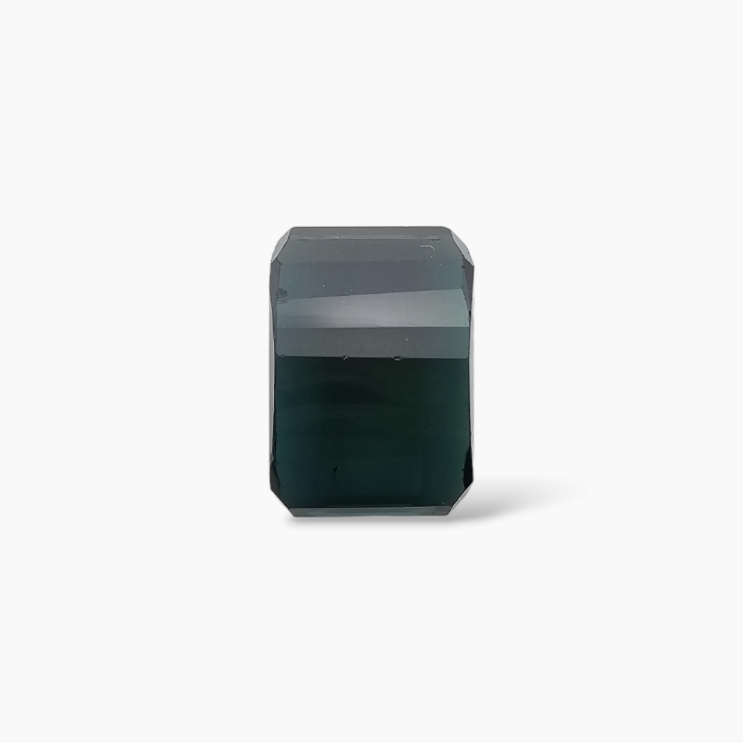 Natural Green Tourmaline in Emerald Cut 6.94 Carats for Sale
