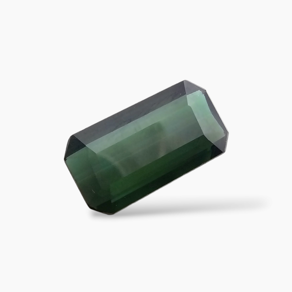 Natural Green Tourmaline Gemstone in 3.2 Carats Weight with 14 by 7 mm