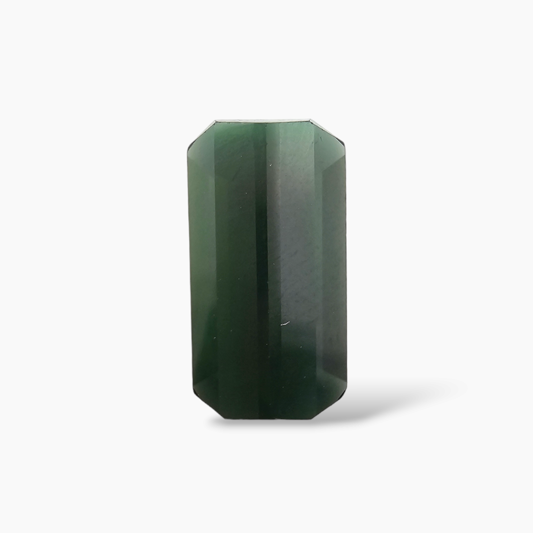 Natural Green Tourmaline Gemstone in 3.2 Carats Weight with 14 by 7 mm