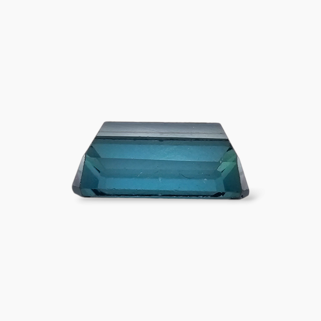 Natural Blue Tourmaline Gemstone 12 by 8 MM in 5.08 Carats