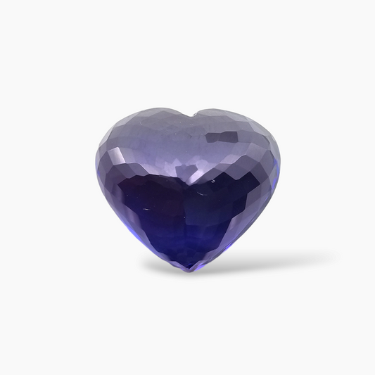 Natural Tanzanite Gemstone 13.31 Carats in Heart Shape from Africa