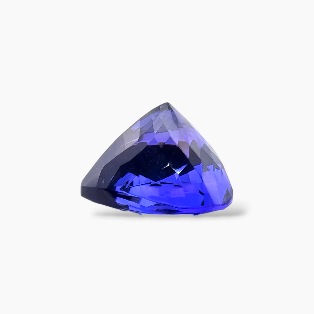 Natural Tanzanite Stone in Heart Shape 8.80 Carats with 12 by 13 MM for Sale