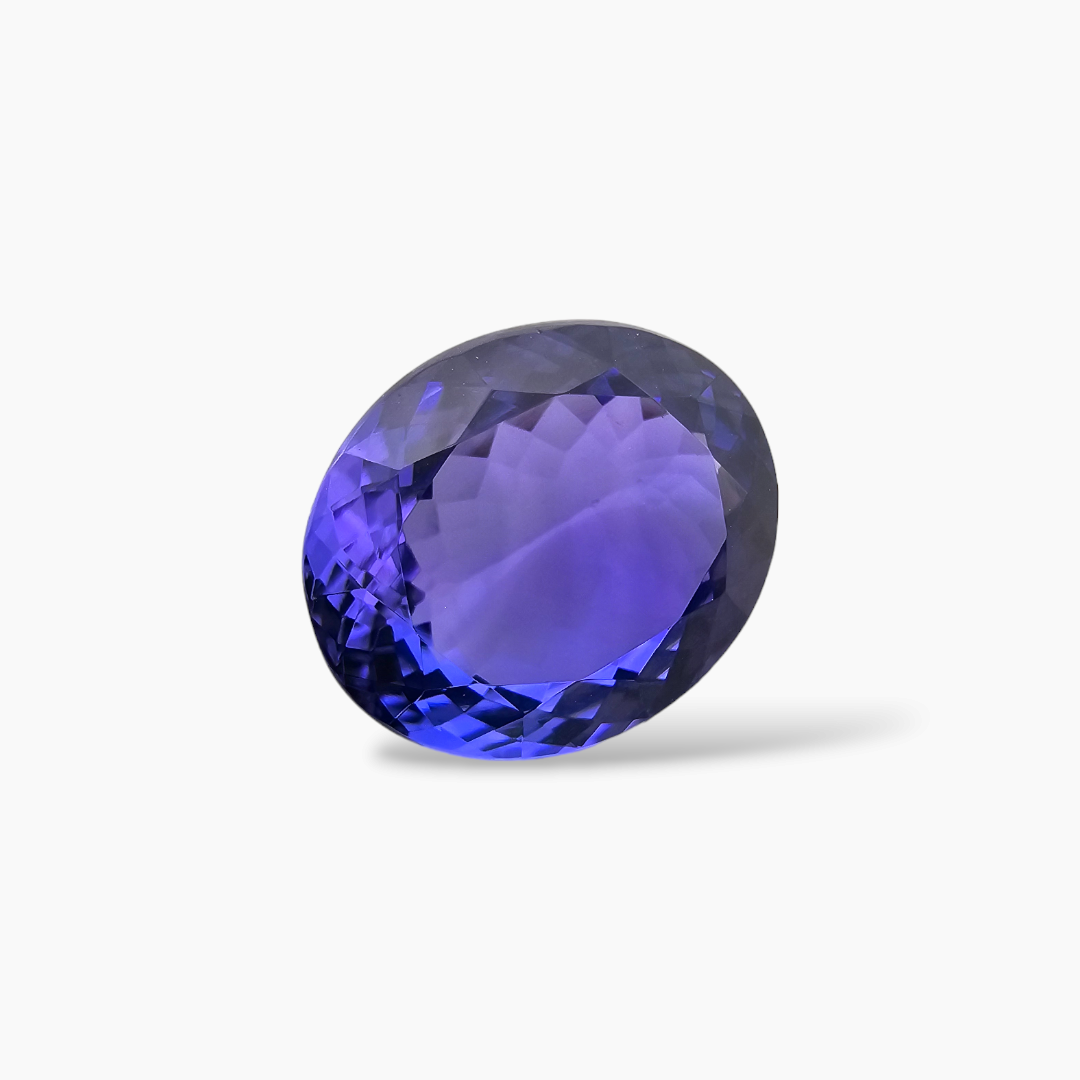 Tanzanian Natural Tanzanite Stone in Oval Cut with 7.32 Carats for Sale