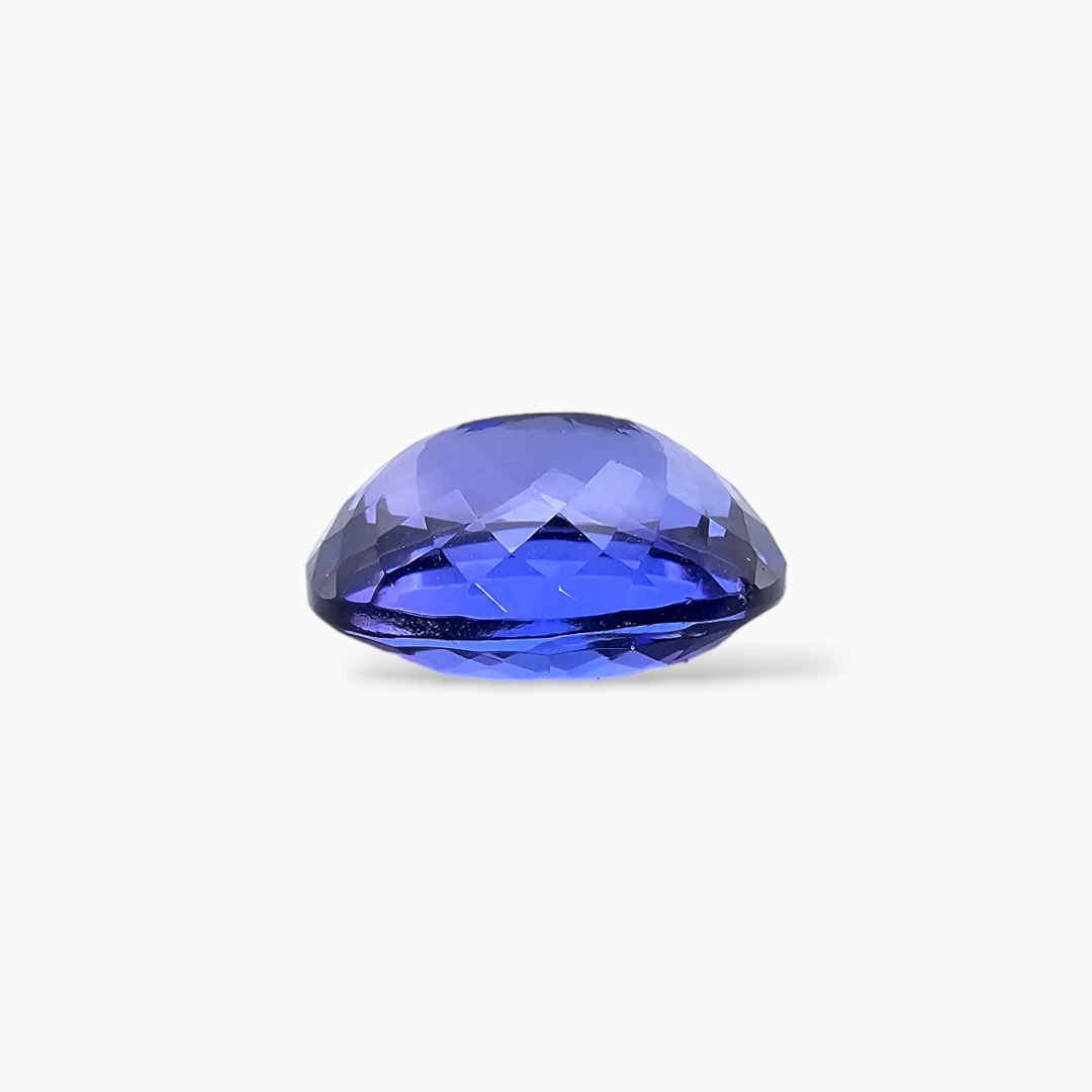 Tanzanian Natural Tanzanite Stone in Oval Cut with 7.32 Carats for Sale