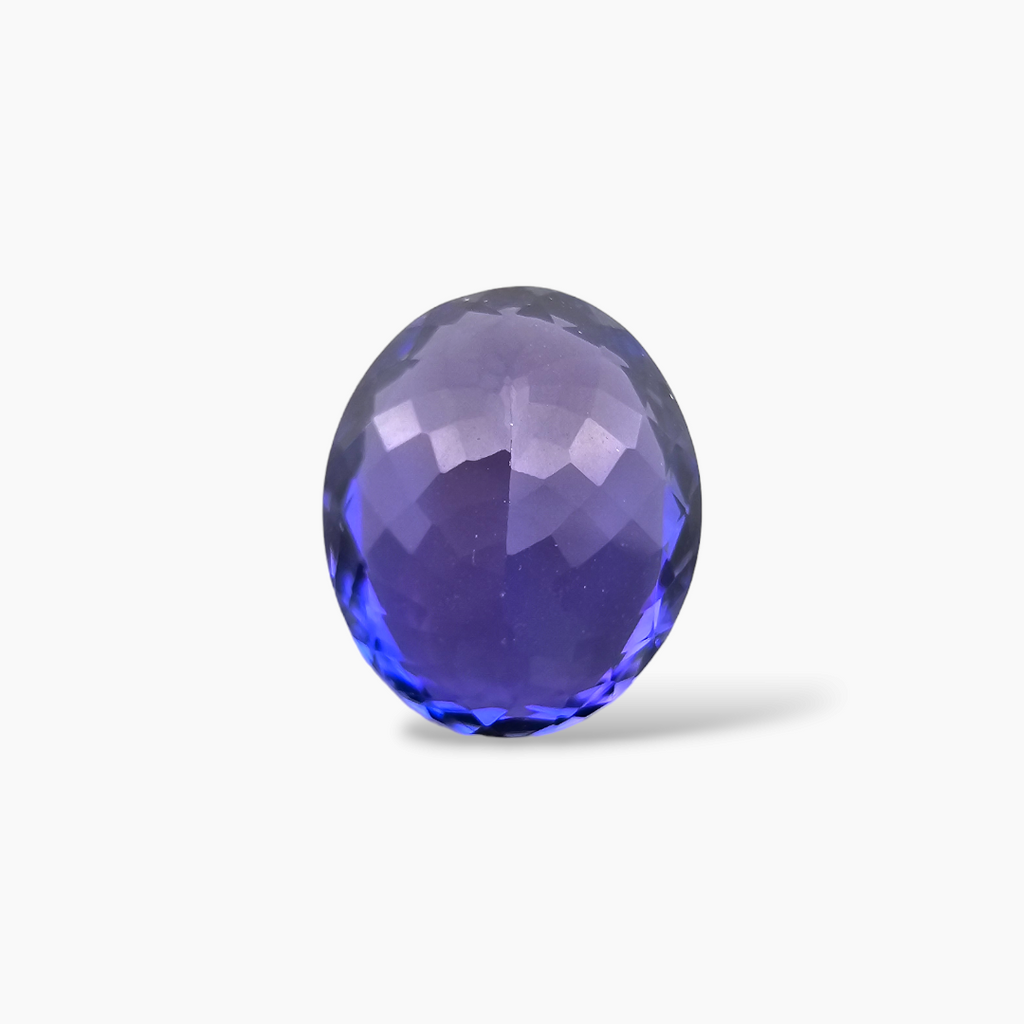 Tanzanian Natural Tanzanite Stone in Oval Cut with 7.32 Carats for Sale