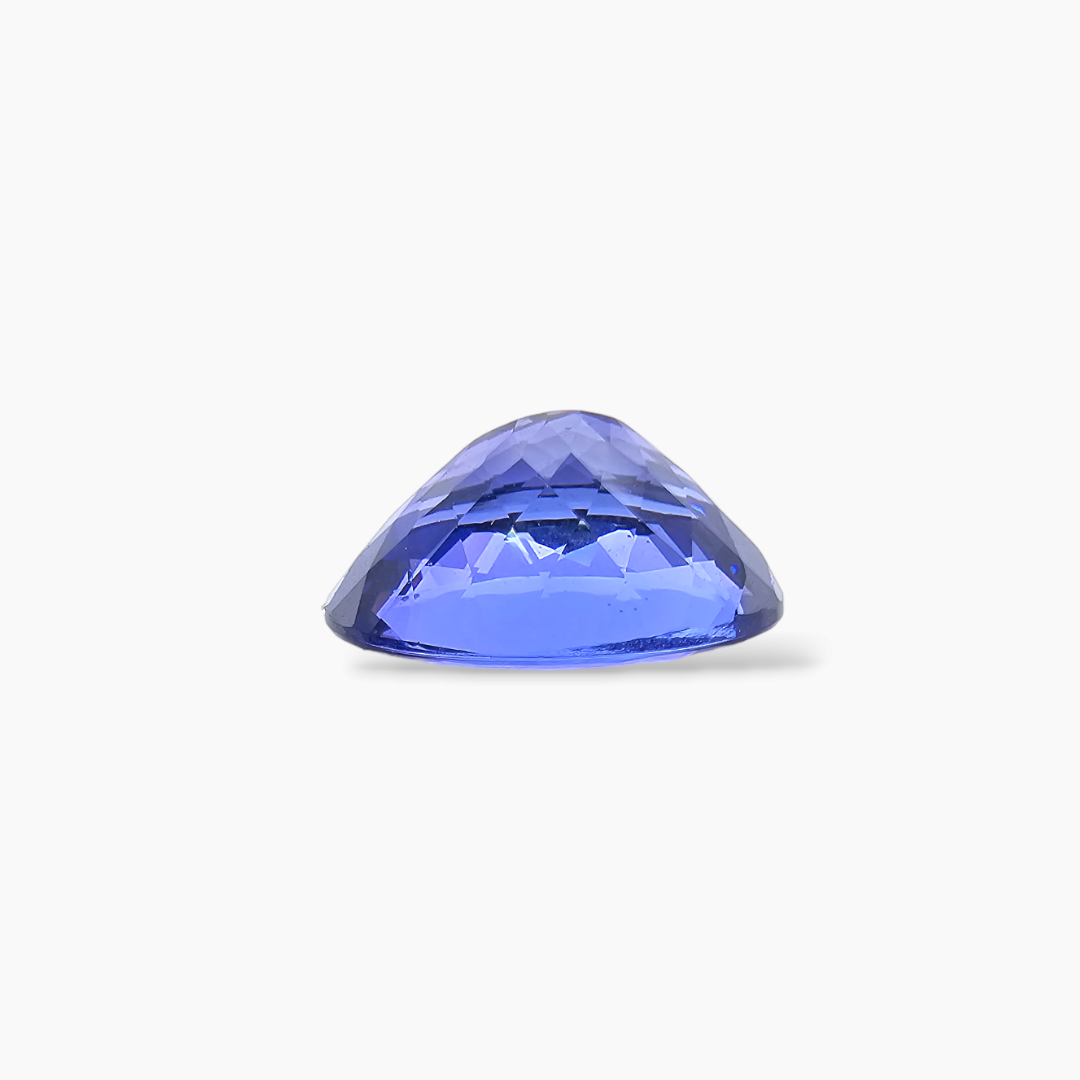 Tanzanite Stone in Natural from Tanzania in 5.78 Carats with 13 by 10 MM