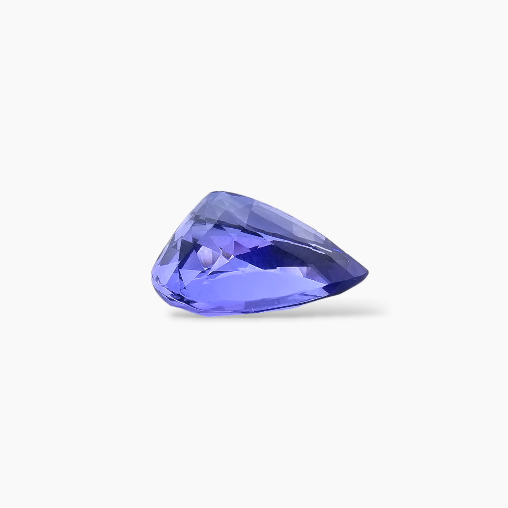 Natural Pear Tanzanite Stone in 8.66 Carats from Tanzania