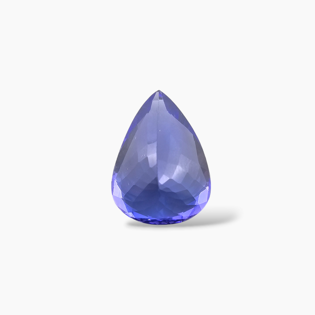 Natural Pear Tanzanite Stone in 8.66 Carats from Tanzania