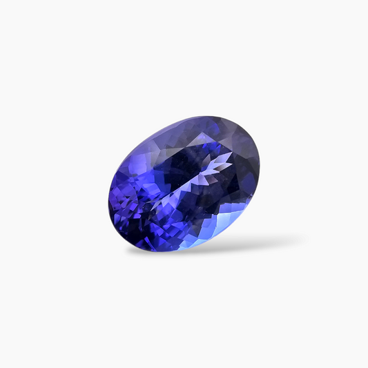 Natural Tanzanite Stone Oval 6.77 Carats in 14 by 10 MM for Sale