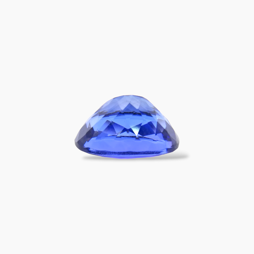 Natural Tanzanite Stone Oval 6.77 Carats in 14 by 10 MM for Sale