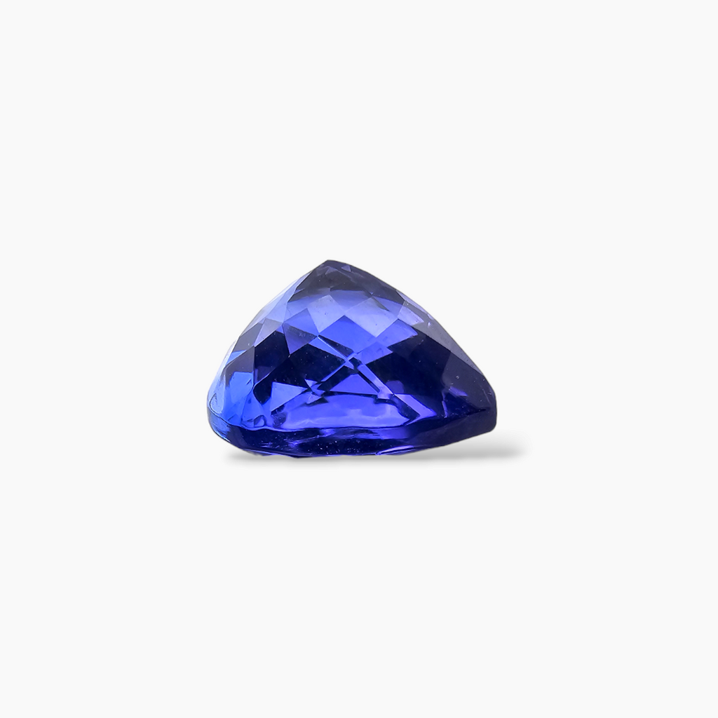 Natural Tanzanite Gemstone in Heart Shape 6.67 Carats Weight