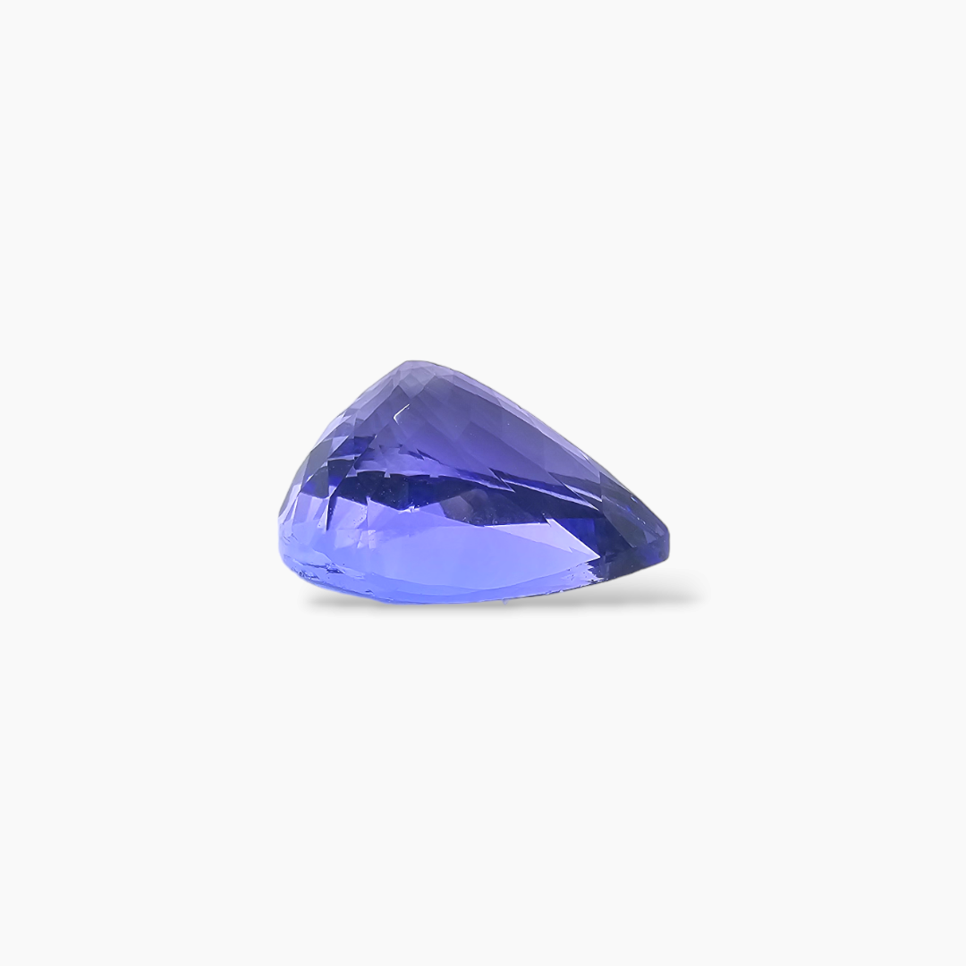 Natural Tanzanite Gemstone Shaped in Pear with 6.13 Carats for Sale