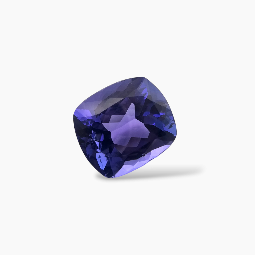 Natural Tanzanite Stone Beautiful Crafted in Cushion Shape 7.12 Carats