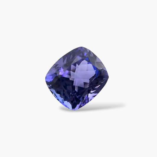 Natural Tanzanite Stone in Cushion Cut with 7.86 Carats Weight for Sale