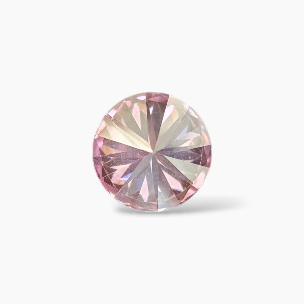 Moissanite Diamond Round Shape 5.02 Carats Weight in 11 mm Size