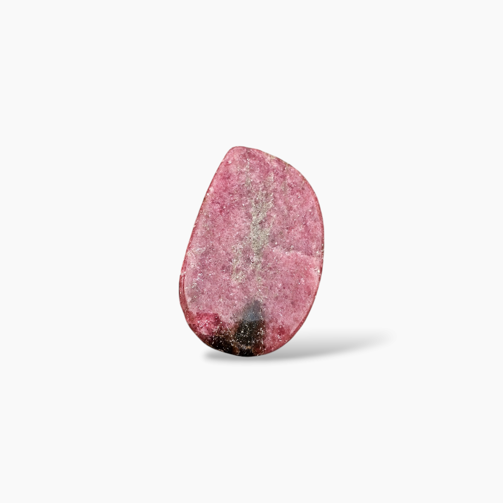 Rhodonite Stone in 115.53 Carats with 48 by 31 Carats Fancy Cut