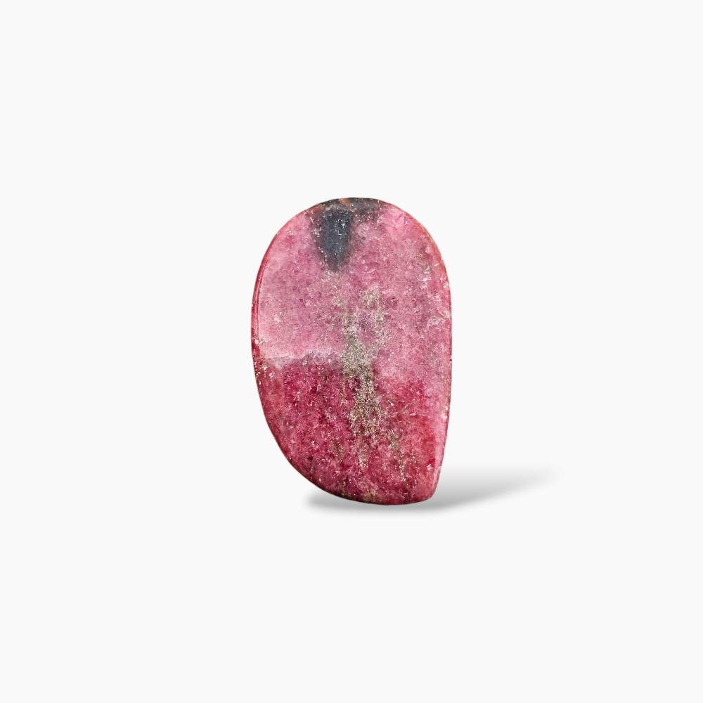 Rhodonite Stone in 115.53 Carats with 48 by 31 Carats Fancy Cut