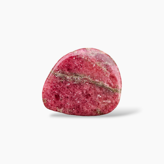 Rhodonite Stone Fancy Cut in 108.05 Carats with 36 by 44 MM