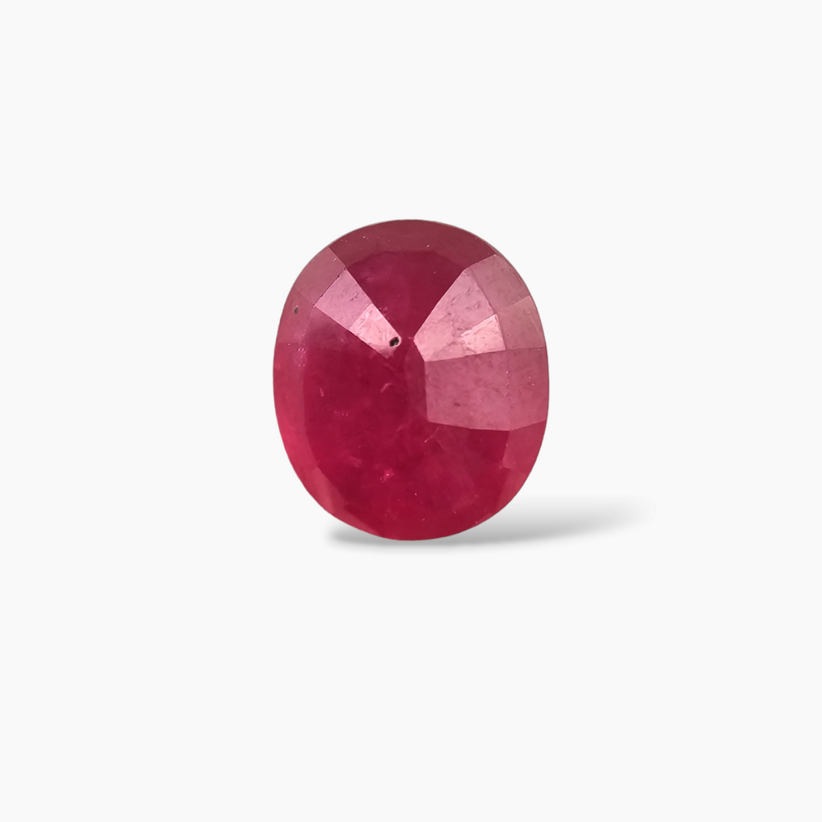 Mozambique Gemstone of Natural Ruby in Pink 3.2 Carats Oval Shape