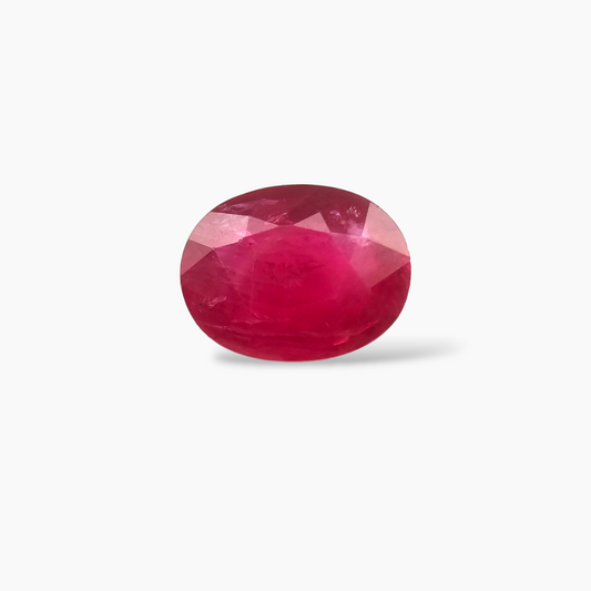 Mozambique Gemstone of Natural Ruby in Pink 1.74 Carats Oval Shape