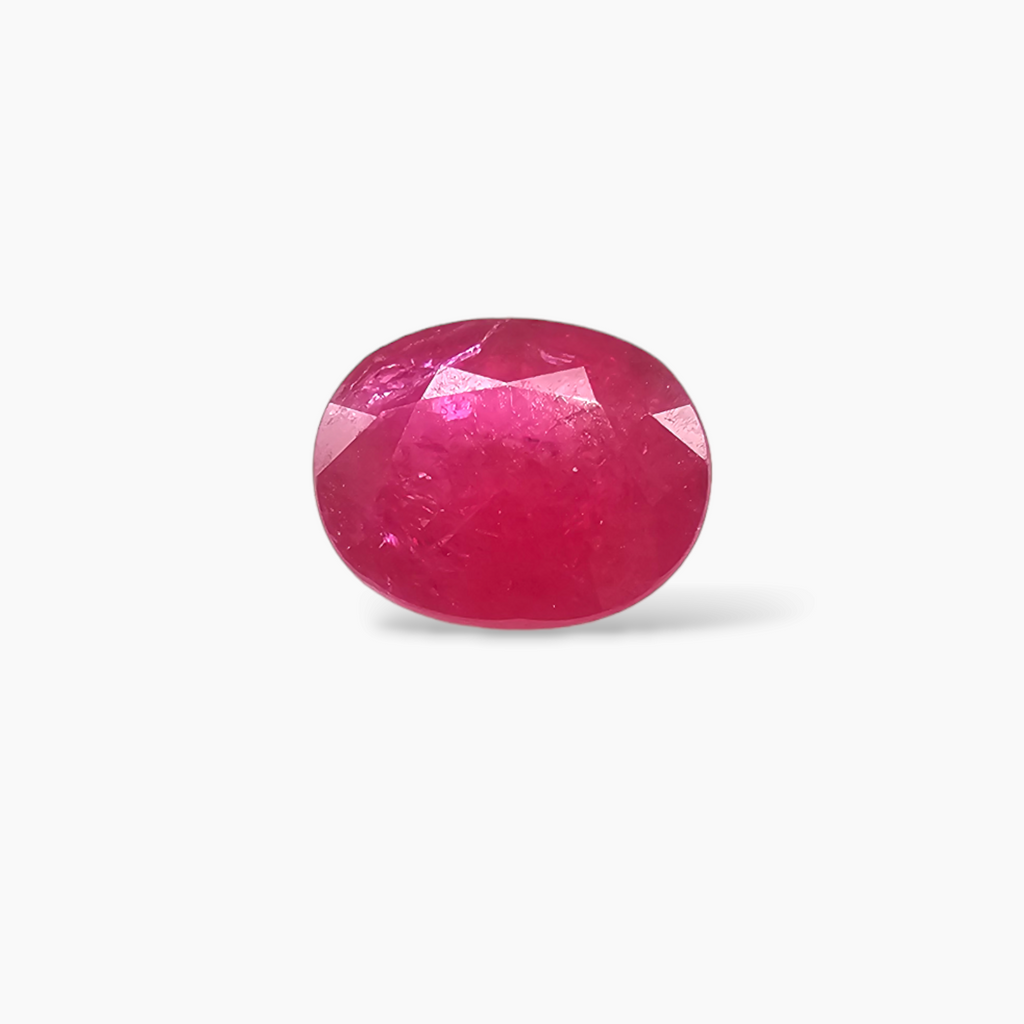 Mozambique Gemstone of Natural Ruby in Pink 1.92 Carats Oval Shape