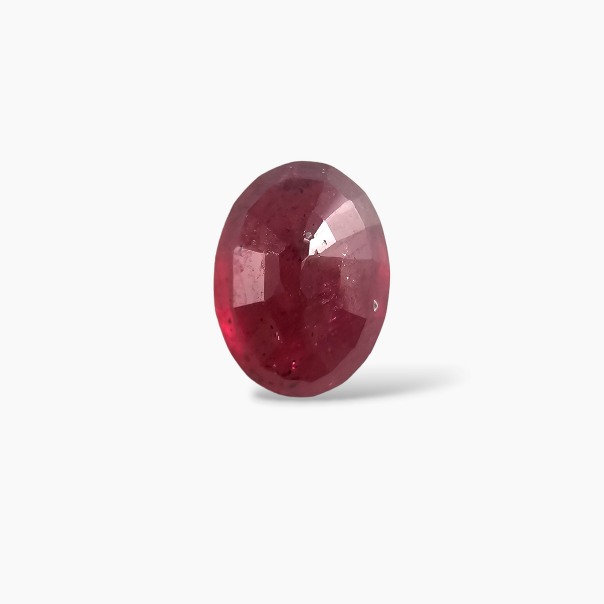 Mozambique Gemstone of Natural Ruby in Pink 1.4  Carats Oval Shape