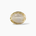Natural Yellow Sapphire Gemstone 7.61 Carats Oval Shape