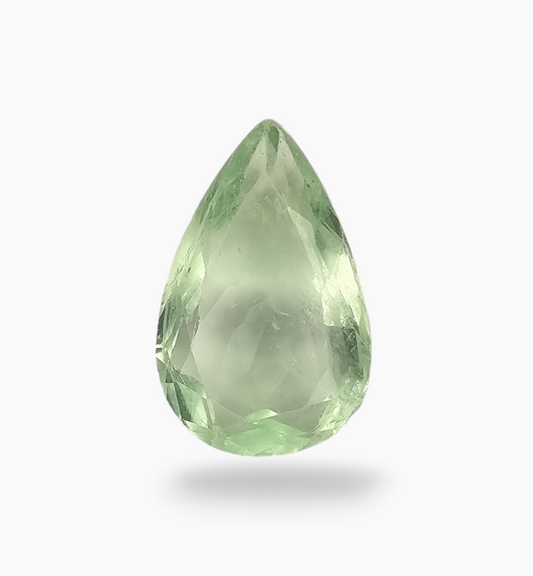 Natural Fluorite Stone 7.52 Carats Pear Shape ( 6.2x10.5mm )