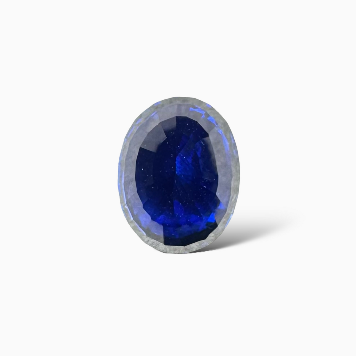 Blue Sapphire Stone 6.18 Carats Oval ShapeSize 12.36 X 9.67 X 6.01mm
