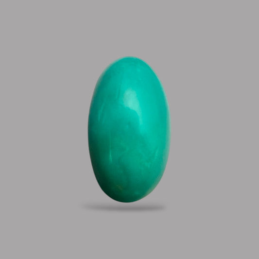 Raw Turquoise For Sale 36.15 Carats 28 x 15.8 x 12.6 mm in Oval
