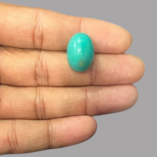 Turquoise Rough For Sale 16.97 Carats 18.9 x 13.2 x 11.4 mm in Oval