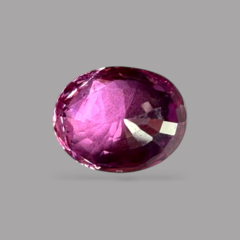 Oval Shape in Pink Sapphire Gemstone 2.03 Carats & 8.30 x 6.69 x 4.04 mm Size