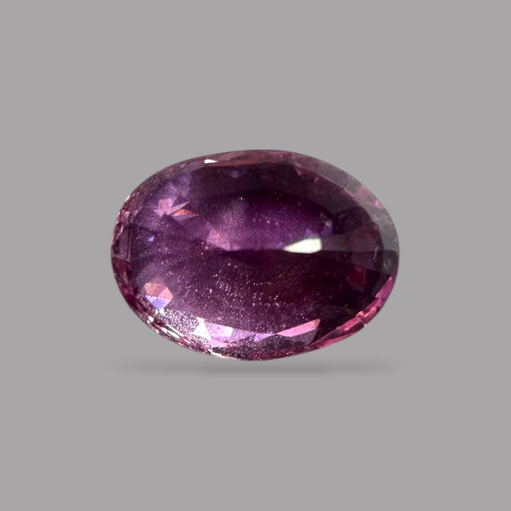 Oval Shape in Pink Sapphire Gemstone 2.20 Carats & 8.8 × 6.5 x 4.7 mm Size