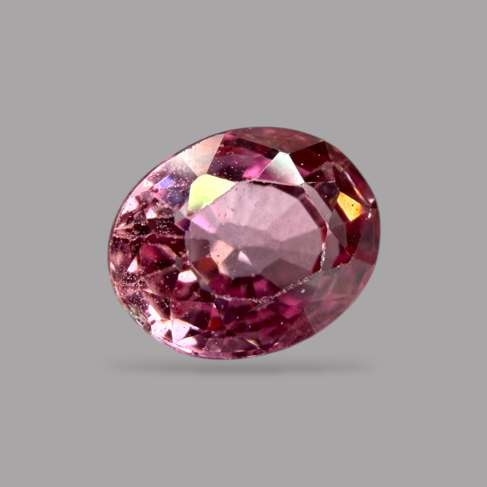 Oval Shape in Natural Pink Sapphire Gemstone 0.83 Carats & 5.8 x 4.7 mm Size