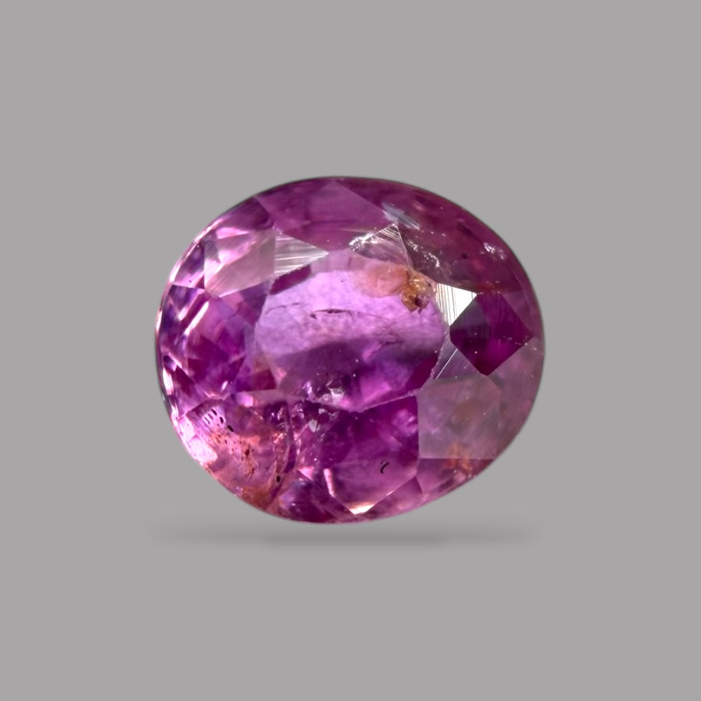 Oval Shape in Natural Pink Sapphire Gemstone 0.49 Carats & 4.7 x 4.2 mm Size