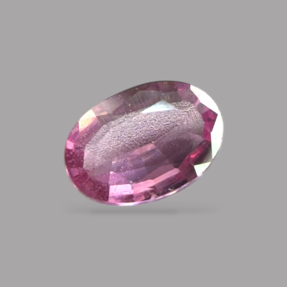 Oval Shape in Natural Pink Sapphire Gemstone 0.37 Carats & 6 x 4.2 mm Size