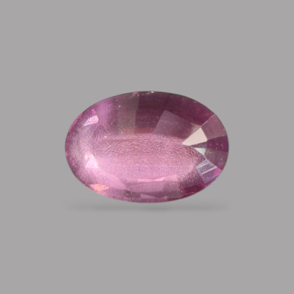 Oval Shape in Natural Pink Sapphire Gemstone 0.37 Carats & 6 x 4.2 mm Size