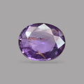 Oval Shape in Natural MediumPurple Sapphire Gemstone 0.71 Carats & 6.2 x 5 mm Size