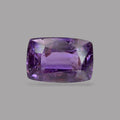 Cushion Cut Shape in Purple Sapphire Gemstone 0.91 Carats & 6.5 x 4.4 mm Size