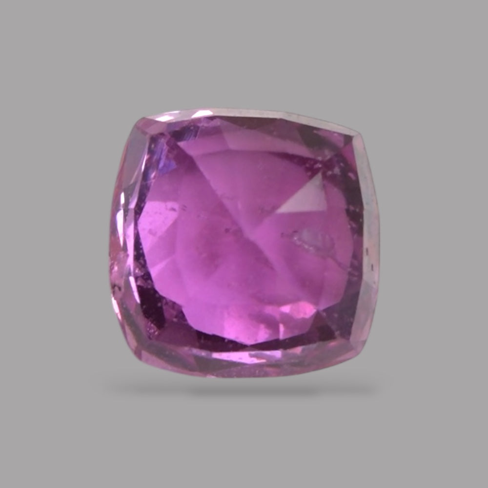 Cushion Cut Shape in Pink Sapphire Gemstone 0.74 Carats & 4.8 mm Size